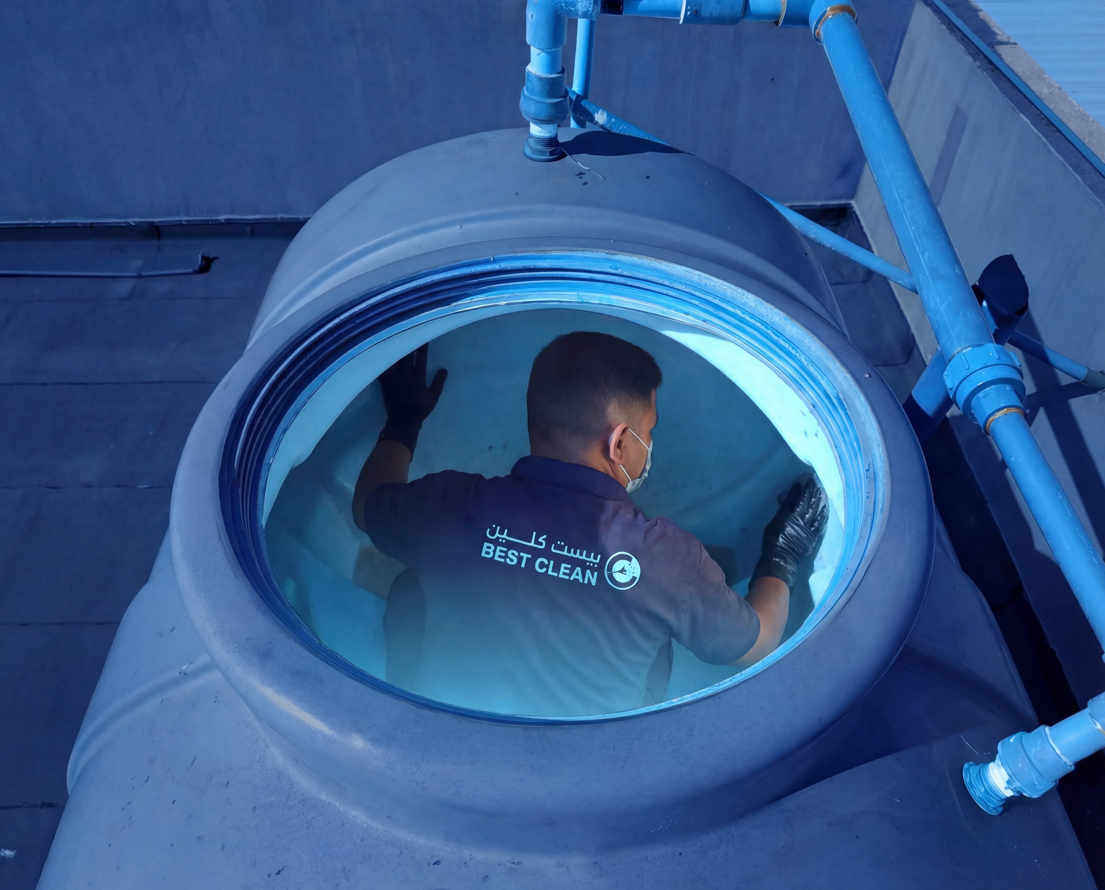 تنظيف الخزانات